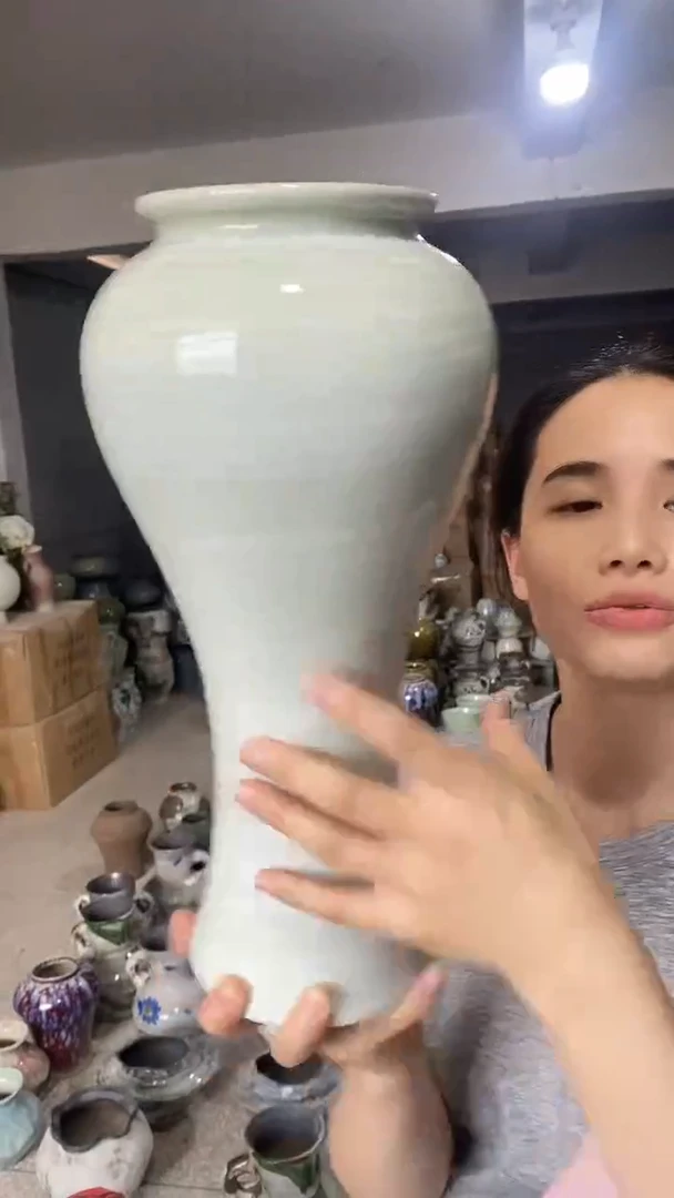 摆件景德镇高温陶瓷，口径9-10 高度30-33