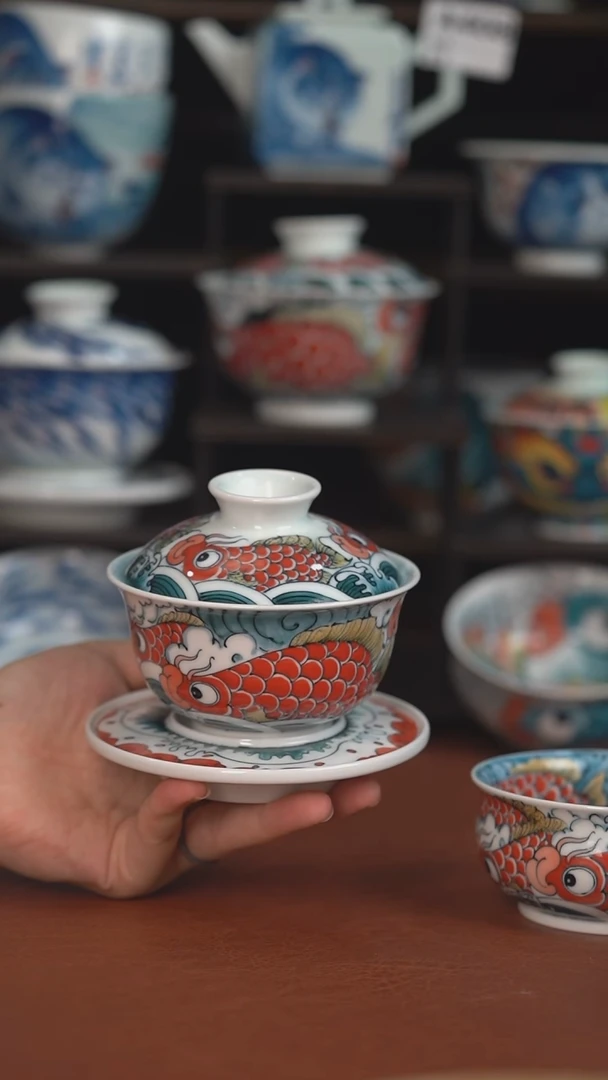 老师作品 三才盖碗（宠粉福利 ）