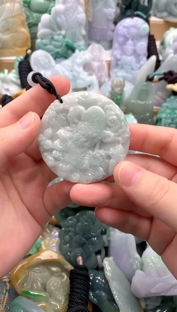 吊坠(不含链)未镶嵌翡翠1