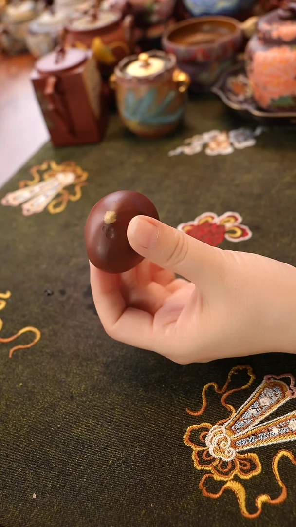 茶壶紫砂紫砂核桃