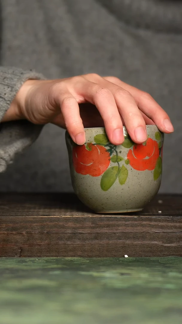 【闪购商品】杯青诗手工手绘瓷器