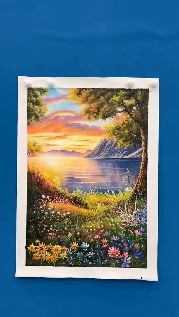 国画二郎油画精品