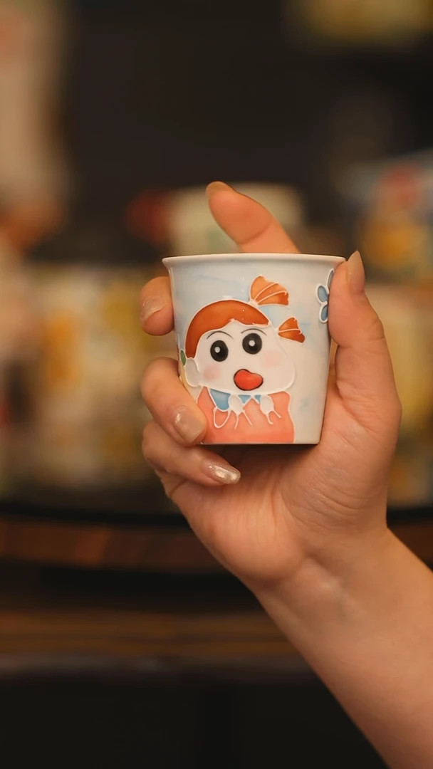 【闪购商品】摆件景德镇釉下彩绘设计师款陶瓷