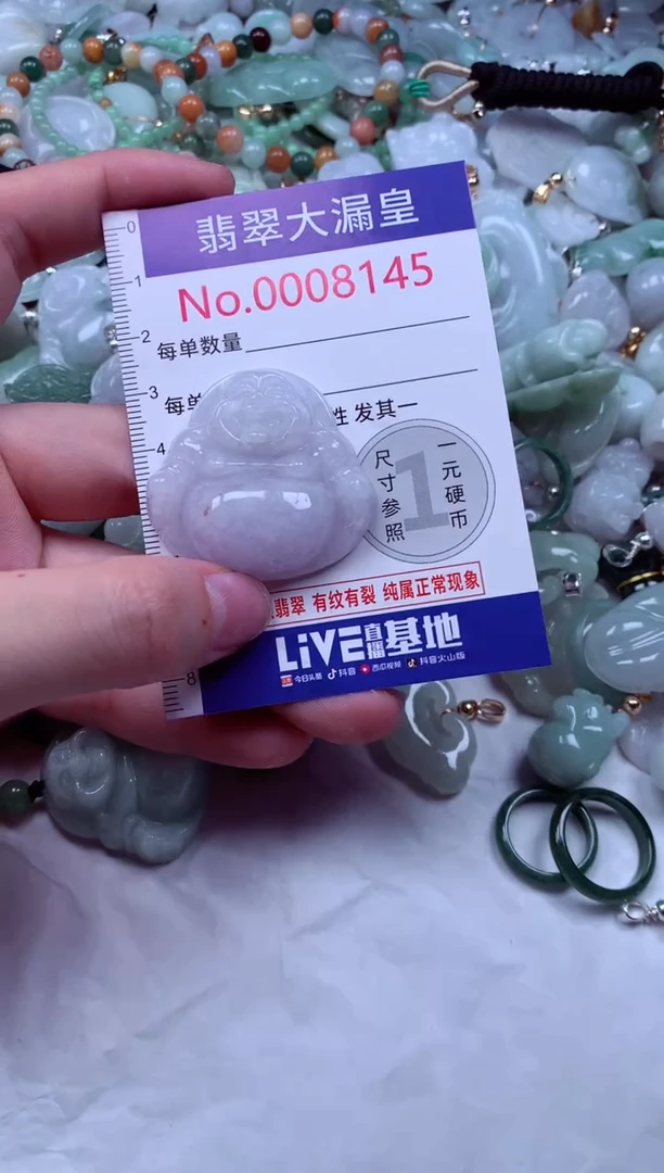 吊坠(不含链)未镶嵌翡翠8145