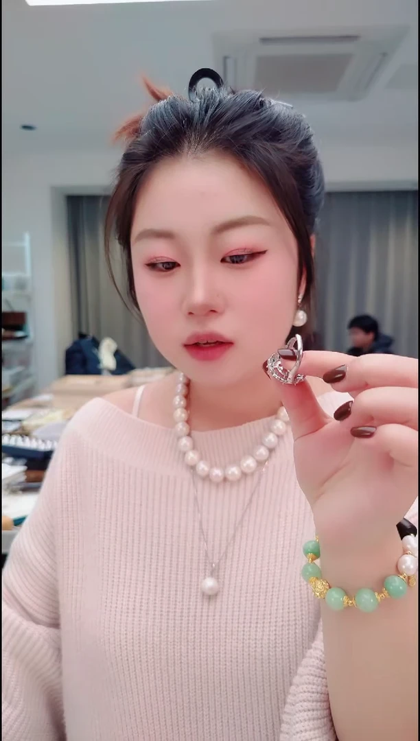 颈饰未镶嵌淡水珍珠0529戒指