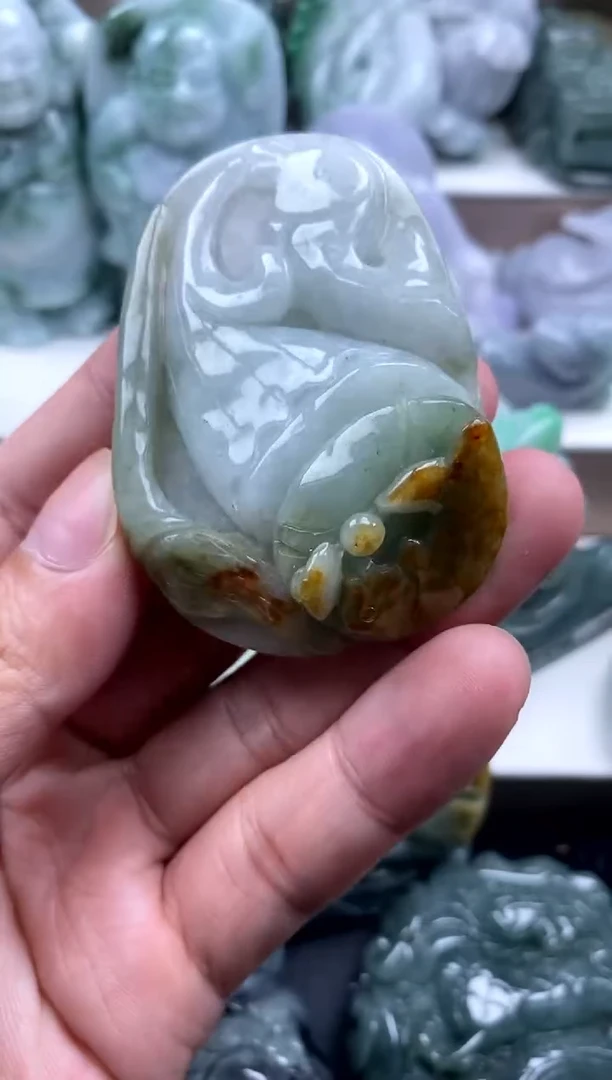 吊坠(不含链)未镶嵌翡翠1