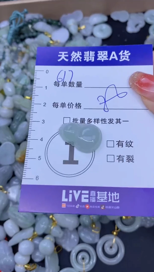 颈饰未镶嵌翡翠天然翡翠A货批量多样性发一件