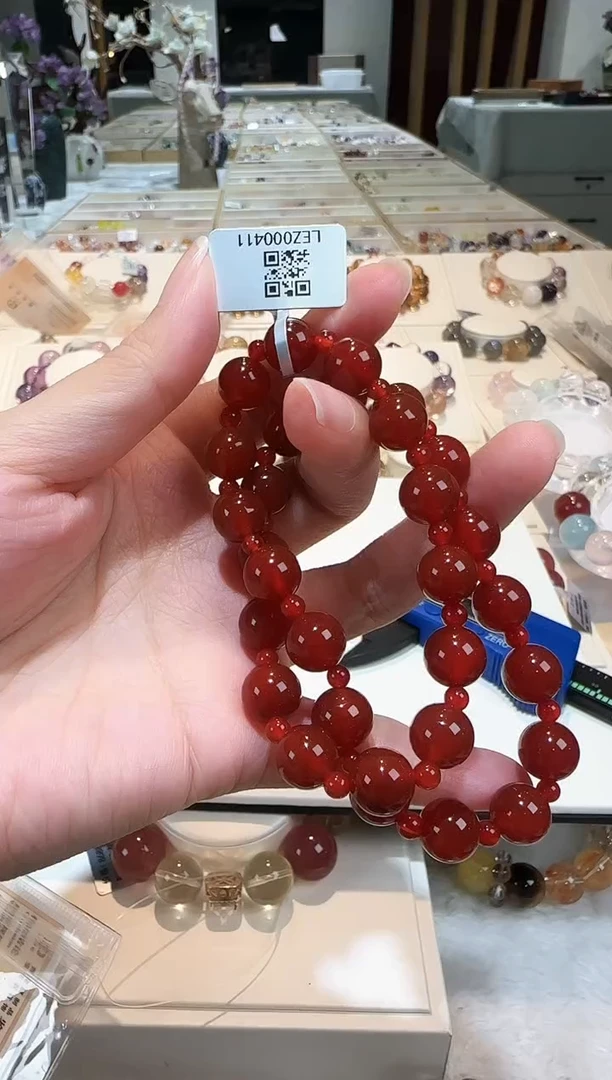 未镶嵌手链玛瑙/玉髓手串