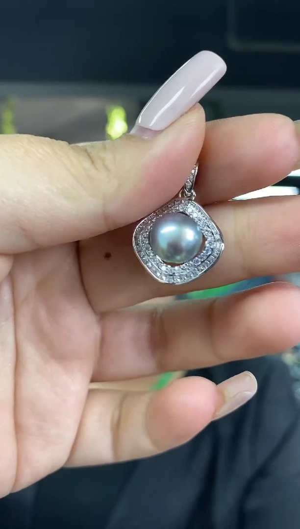 海水珍珠未镶嵌颈饰多样性发其一颜色微差