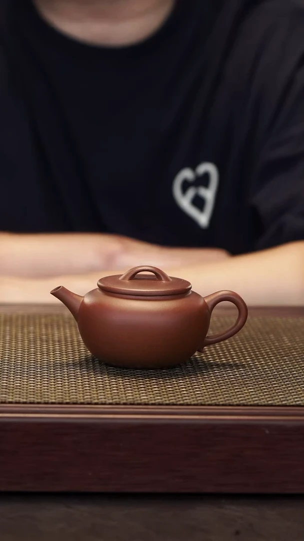 茶壶紫砂【润石堂】全手工精品 160cc