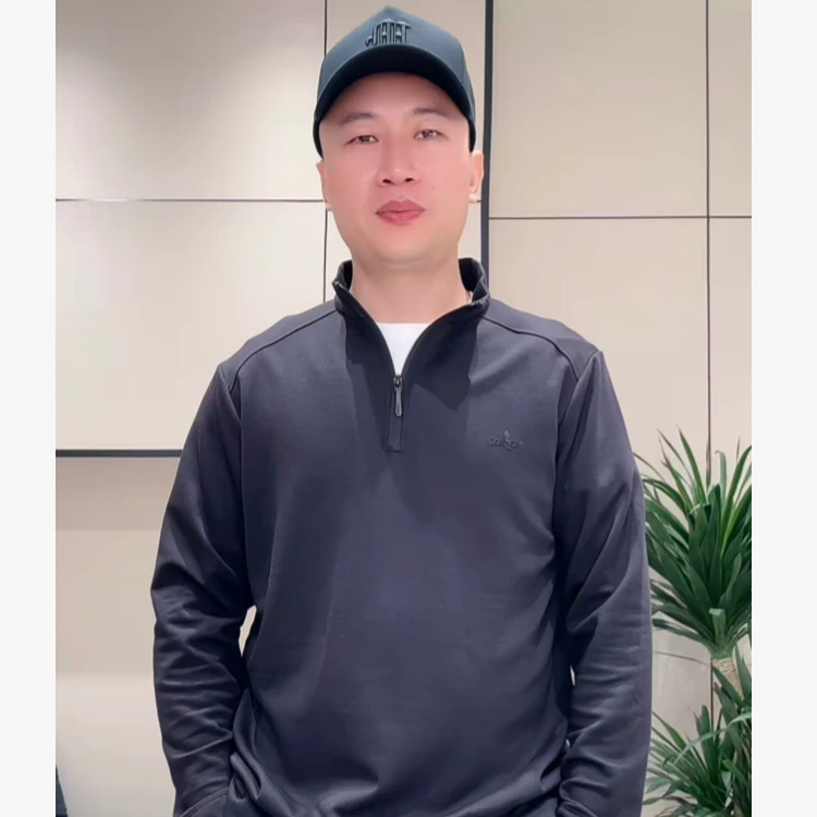 【细腻蓬松，亲肤恒温】恺蒂亚斯-9635-男士休闲保暖拉链衫