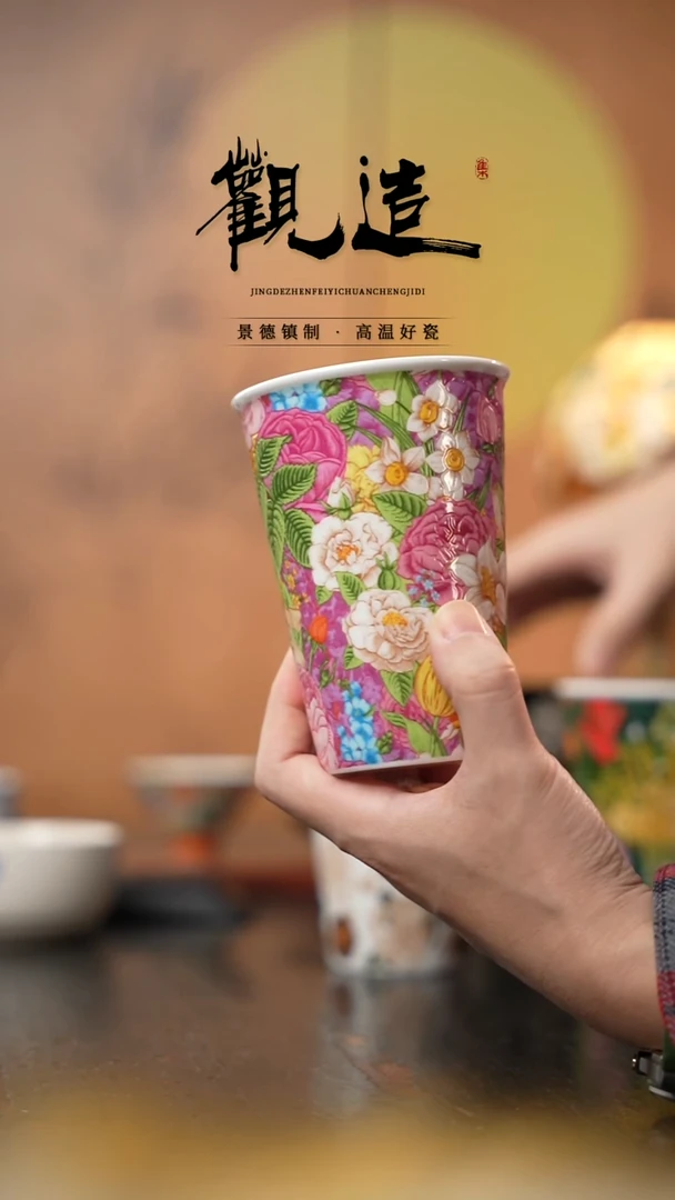 陶瓷粉雪絮语【可乐杯】 粉