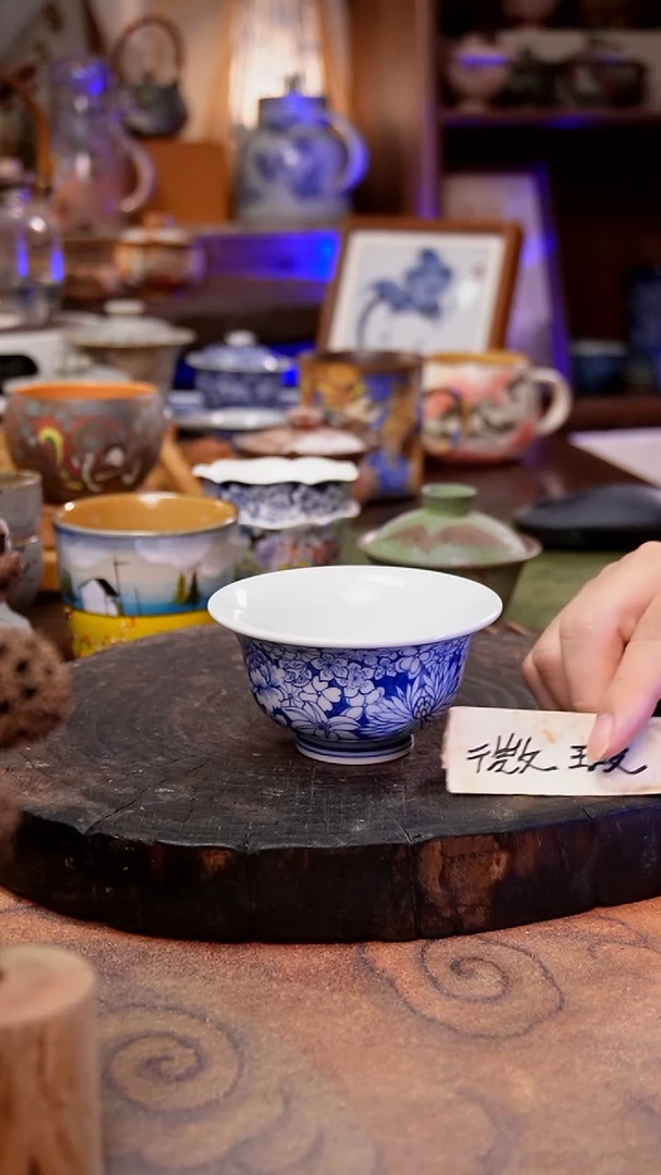 杯子万花手工手绘手工手绘