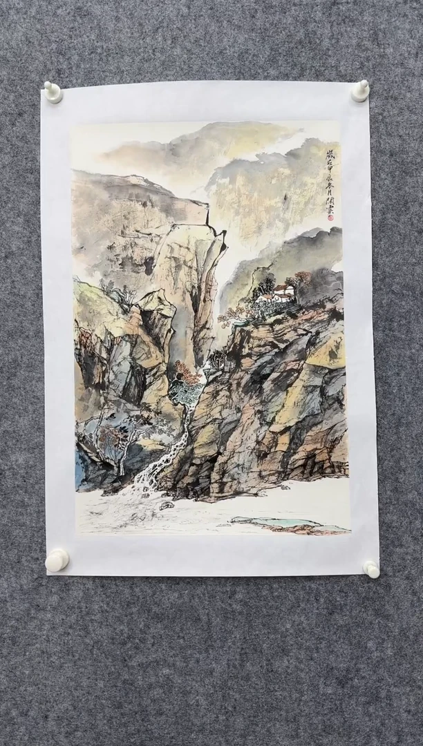 国画ST-MFZ-山水绘画作品