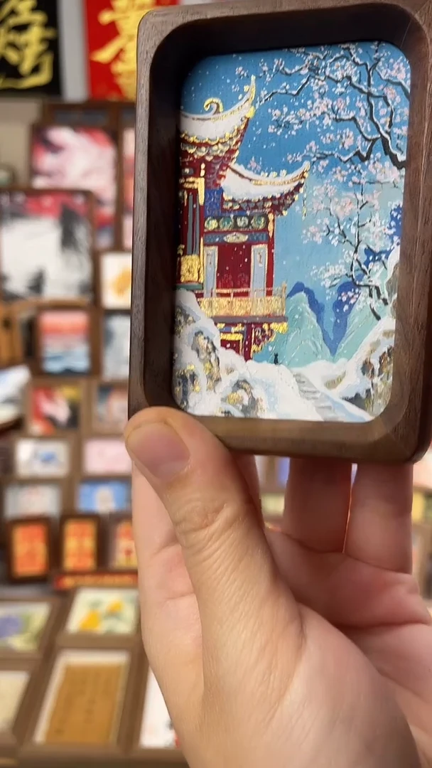 国画纯手绘书法绘画作品