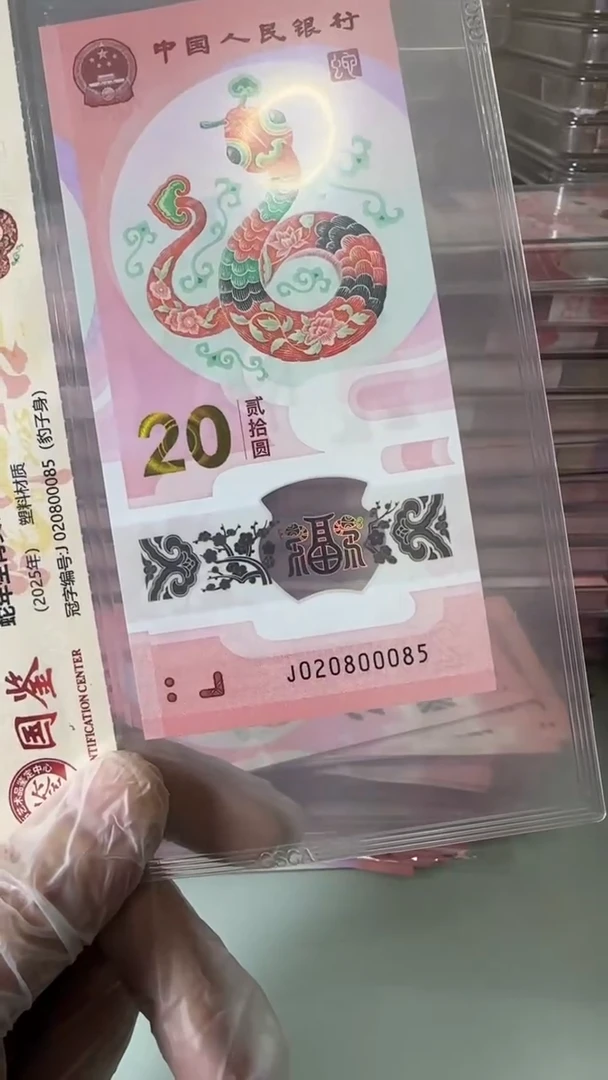 【闪购商品】塑料020800085-蛇钞单张！！