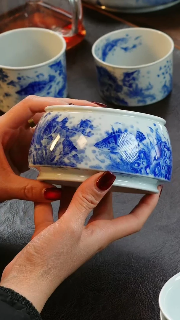 【闪购商品】青山赋鱼水洗陶瓷