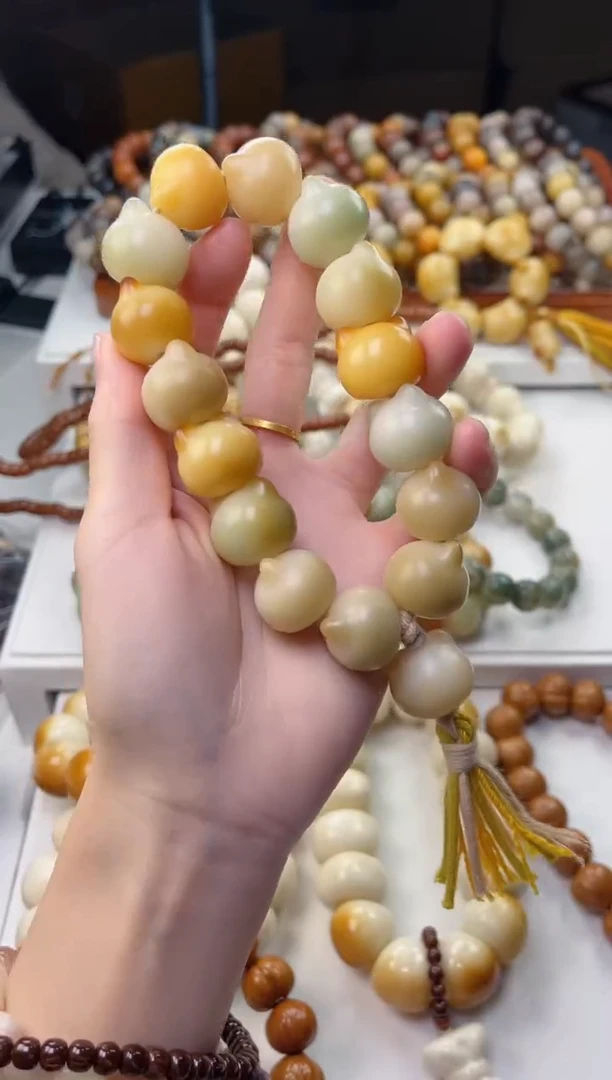 手串菩提根/象牙果x08干磨猫头20手持