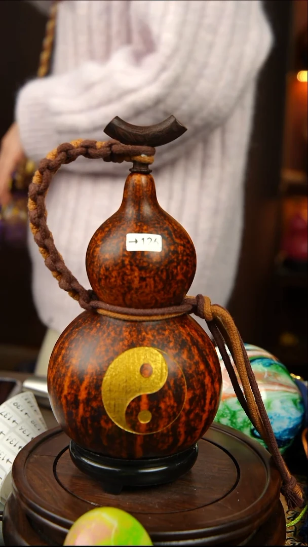 126号500ml左右非遗大漆酒葫芦