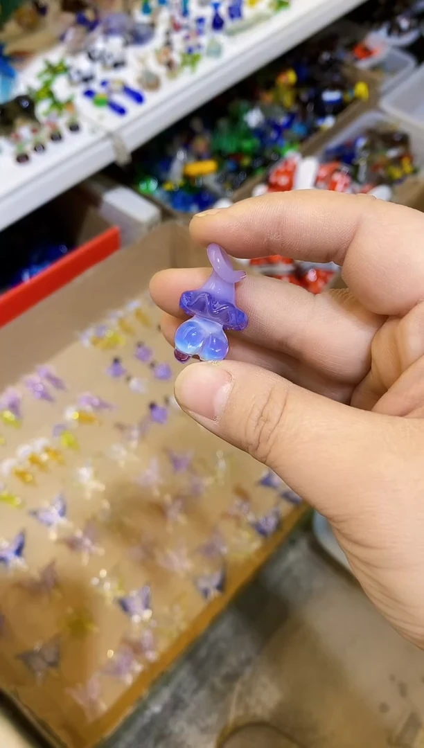 【闪购商品】琉璃手工艺品屁屁菇