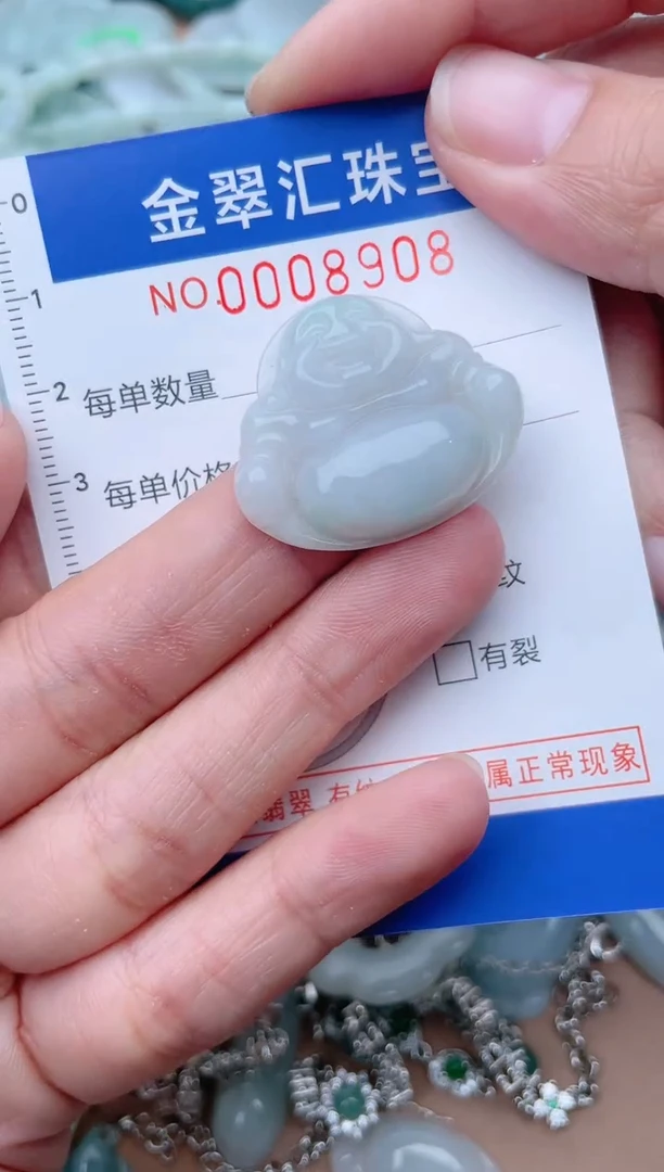 颈饰未镶嵌翡翠8908