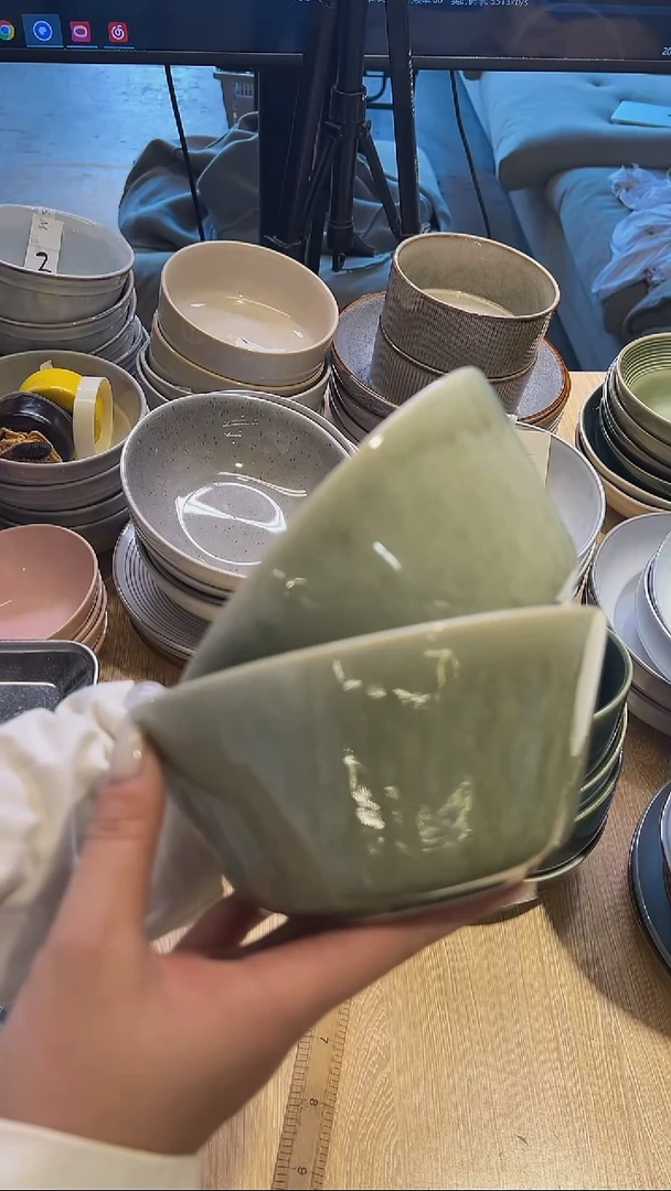瓷63高温釉下彩陶瓷餐具