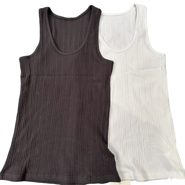 韩版新款纯色背心弹力休闲洋气时尚