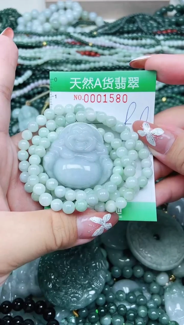 颈饰未镶嵌翡翠翡翠