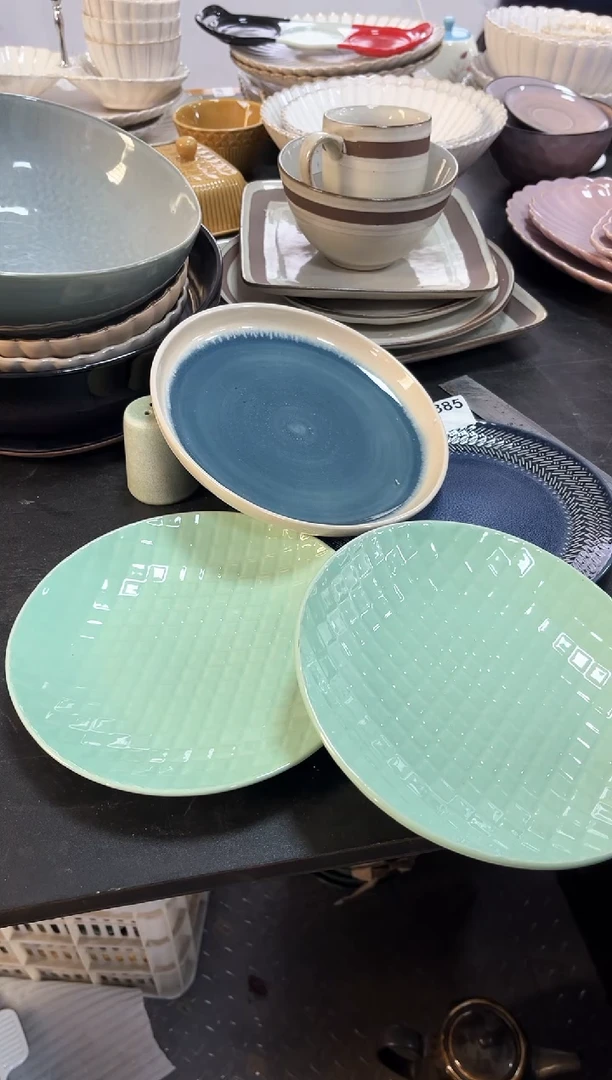 瓷片a885盘子4个