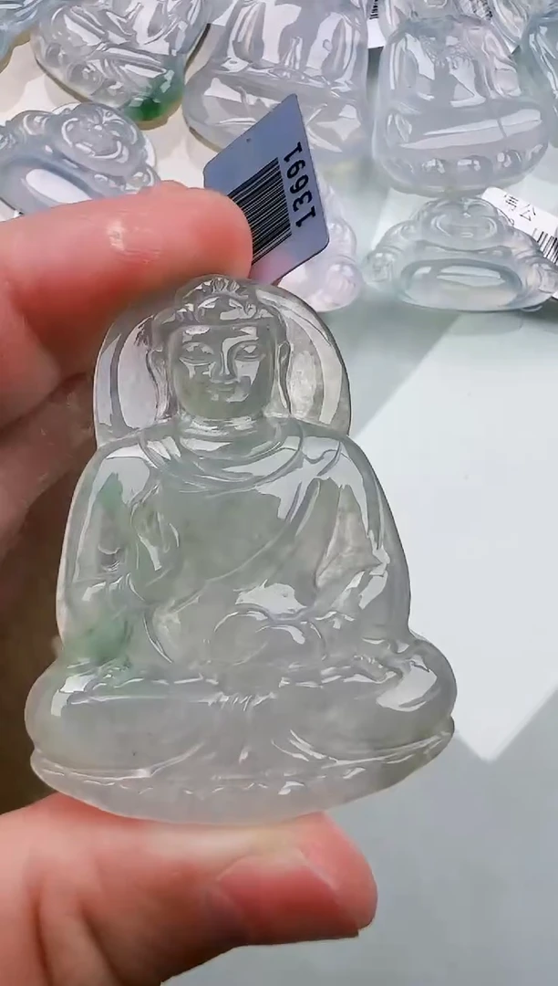 颈饰未镶嵌翡翠缅甸翡翠a货