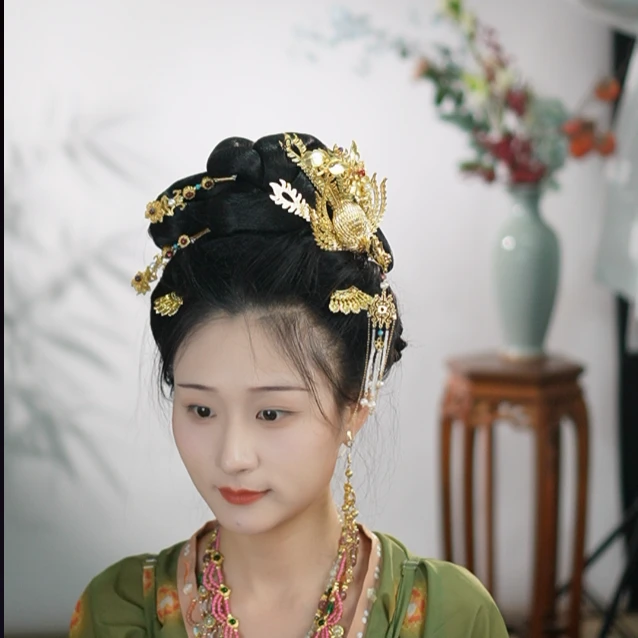 稷氏小筑  凤呦呦侧凤+  发簪发钗古风发饰