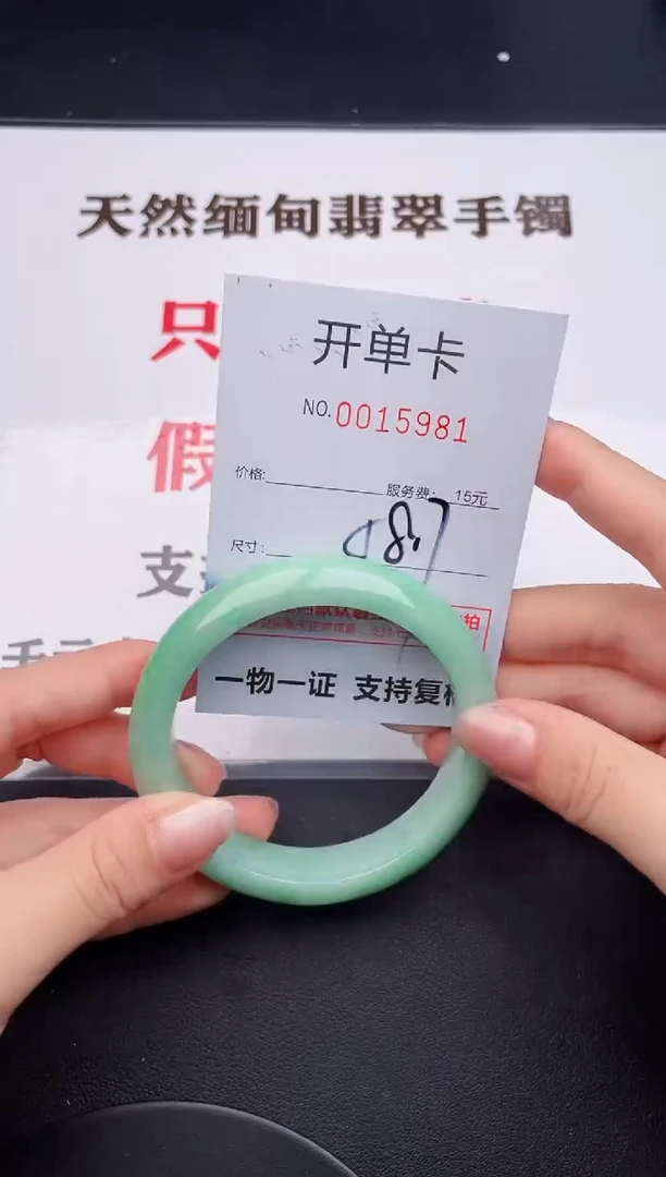未镶嵌手镯翡翠81