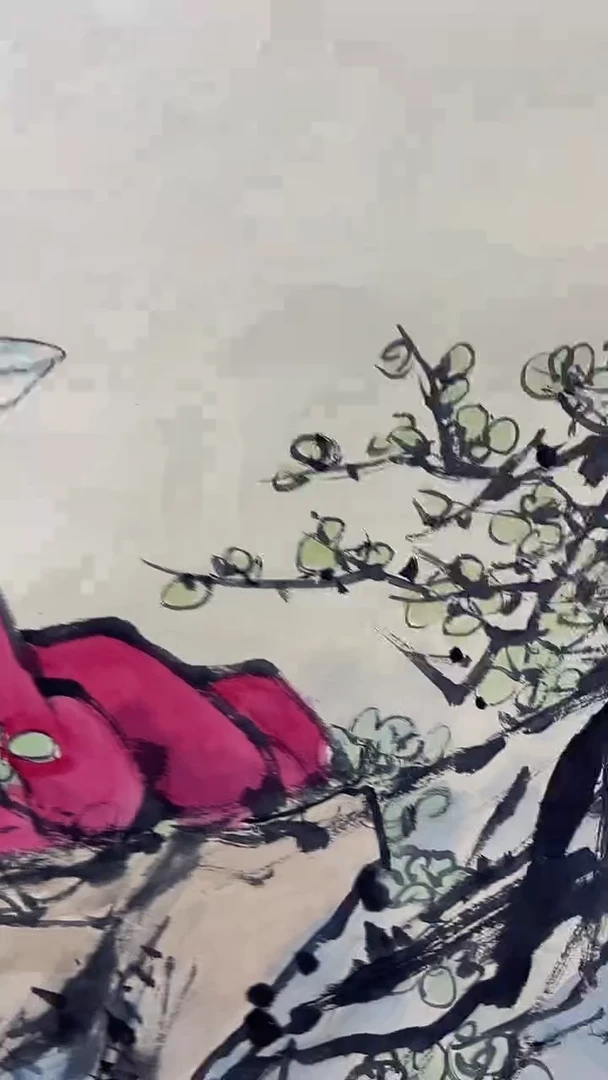 国画庄寿红-4平尺-人物国画