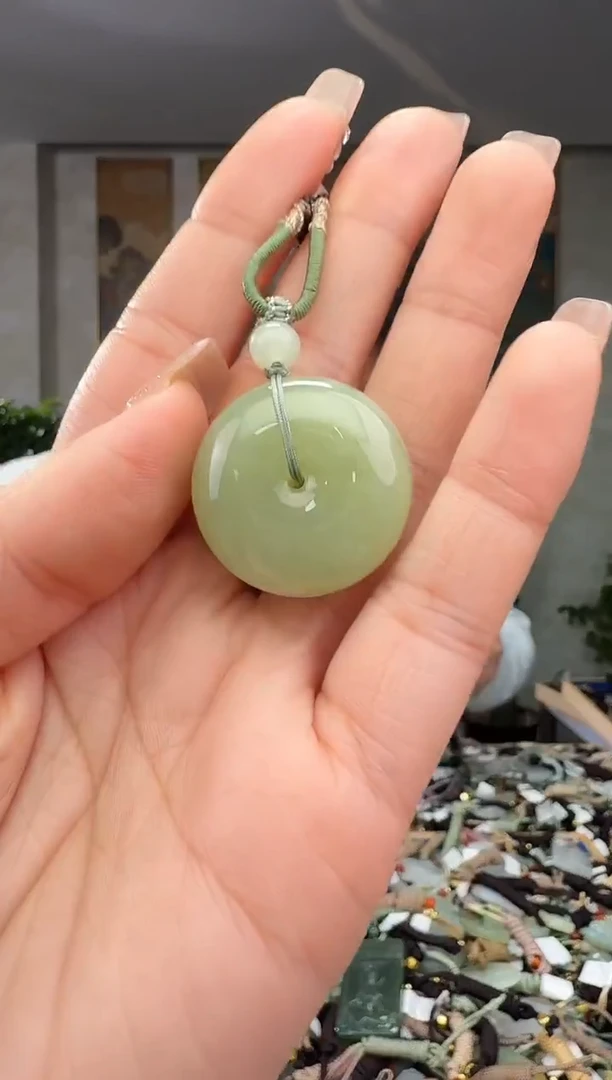 颈饰未镶嵌和田玉拍一发一多样性发货