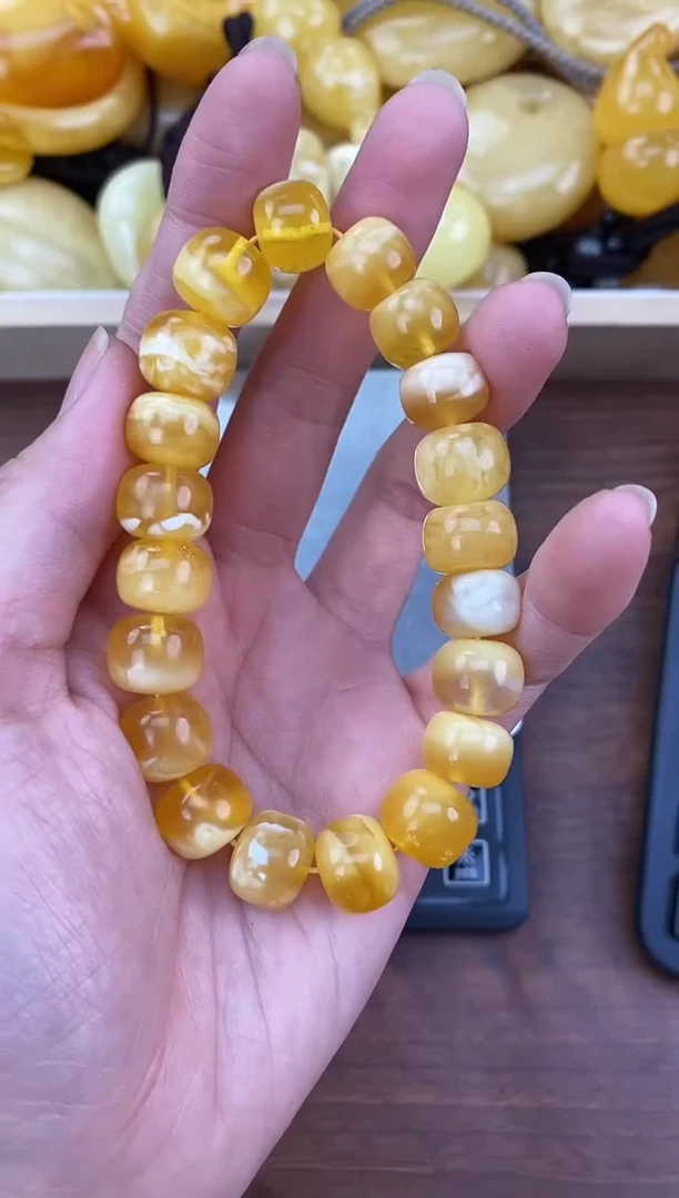 裸石琥珀未镶嵌天然琥珀蜜蜡