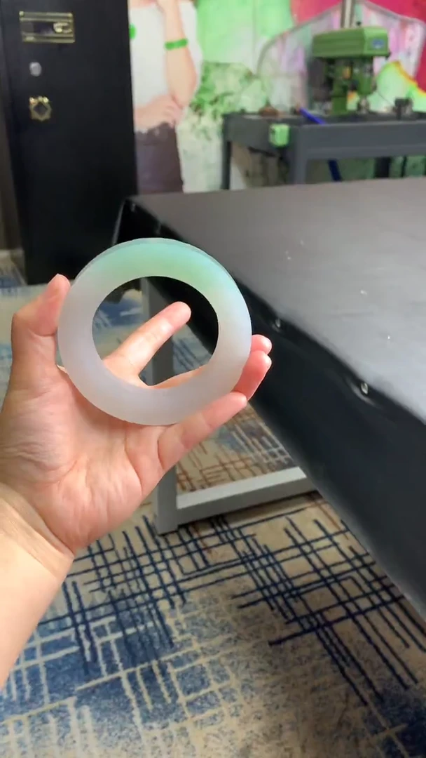 【闪购商品】定制翡翠定制毛胚手镯未镶嵌定制手镯不退不换