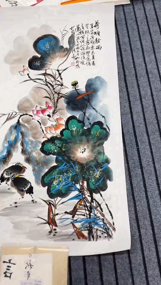 精品国画花鸟作品