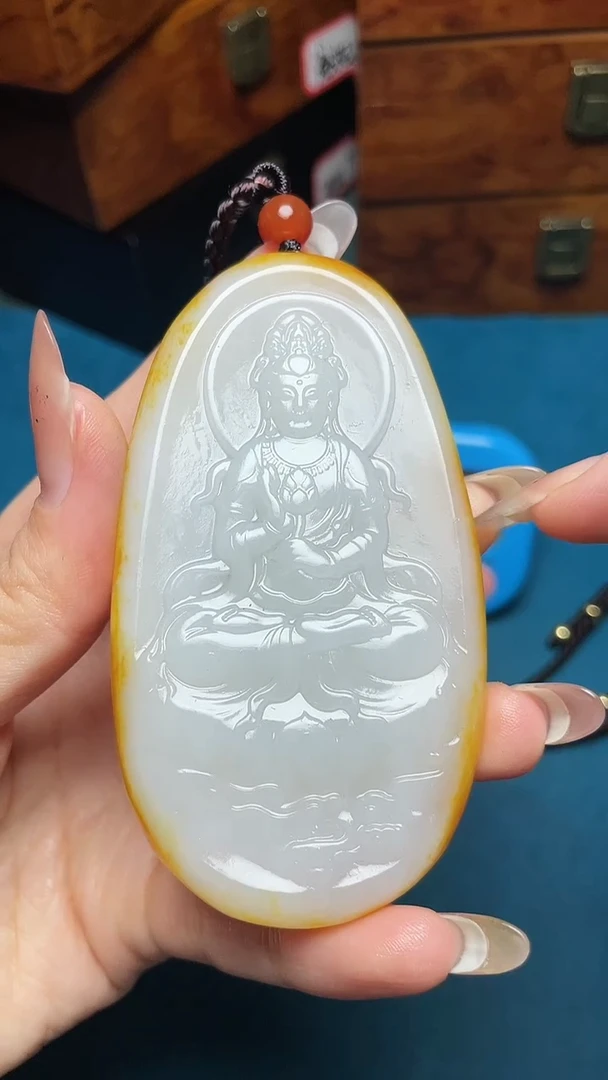 和田玉未镶嵌挂件和田玉