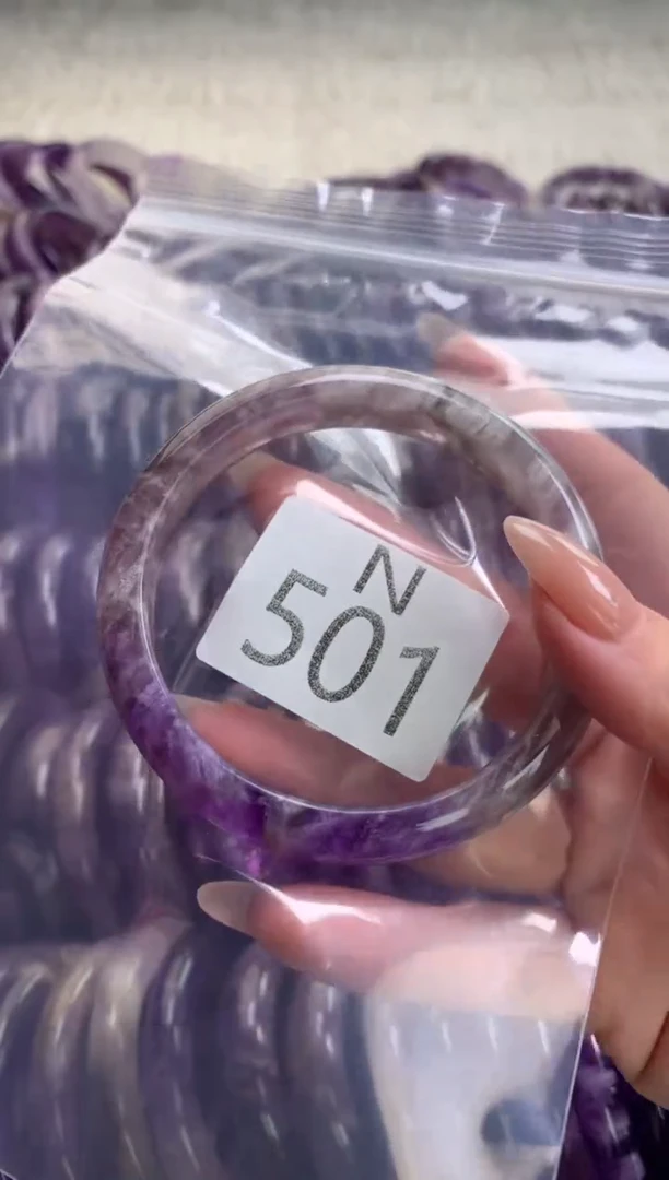 水晶珠宝半成品未镶嵌水晶手镯501-61