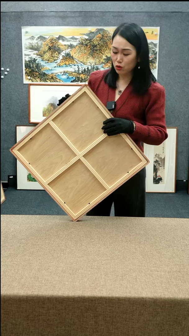 【闪购商品】国画52*52李芹老师墨宝