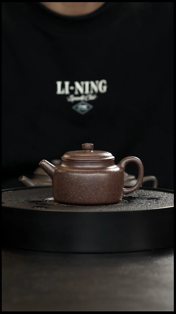 茶壶紫砂手工泥桃花德中大漏