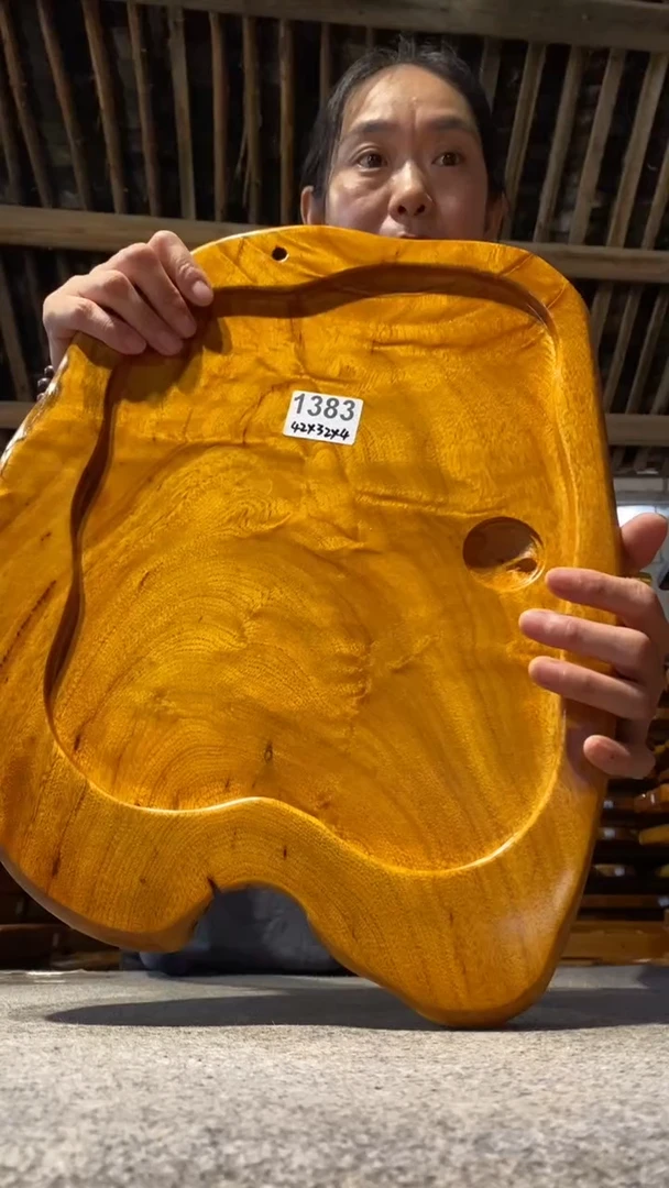 实木茶盘 一物一拍（不含配件）