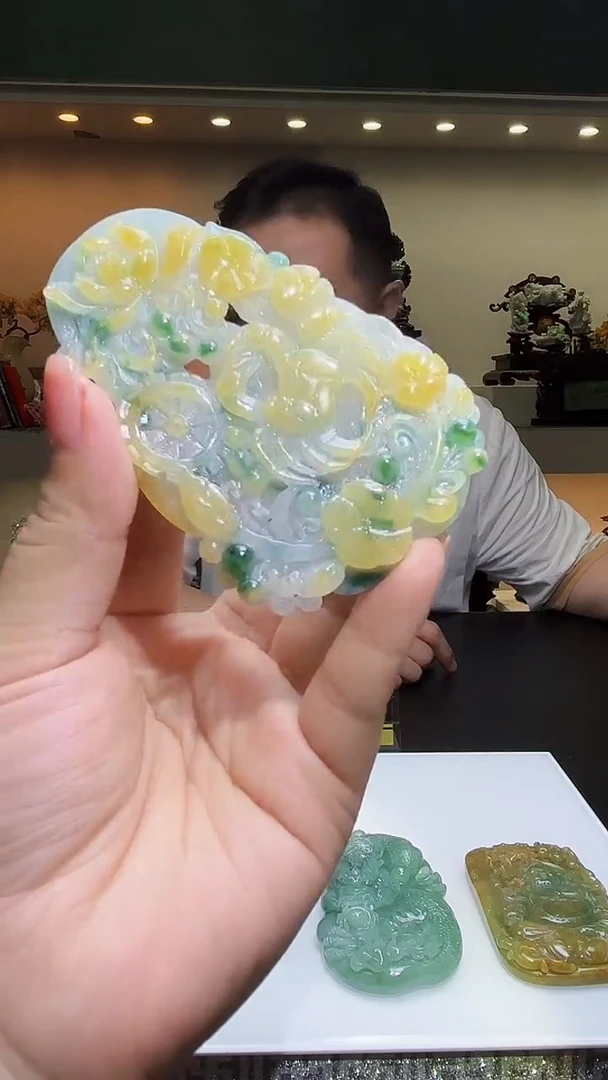 定制翡翠未镶嵌28/0627/C/花