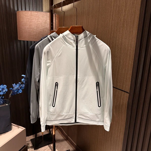 【实用两面穿搭 抗紫外线 】夏季男士连帽双面穿薄款夹克外套防晒衣