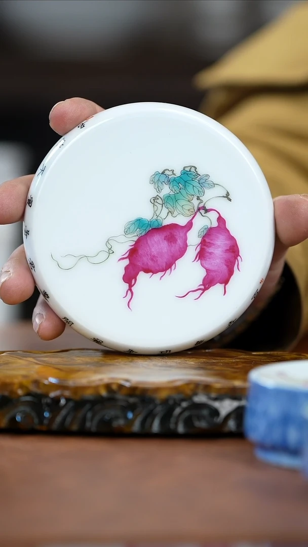 【闪购商品】景德镇陶瓷盖置景德镇陶瓷盖置