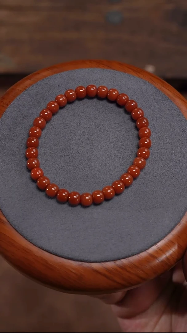 南红玛瑙手串未镶嵌南红手串