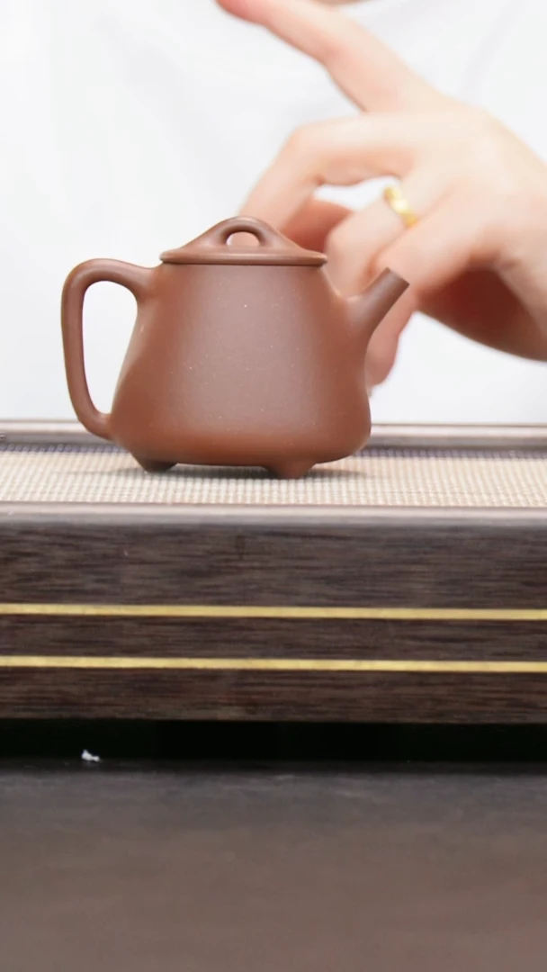 茶壶紫砂紫泥 小高瓢