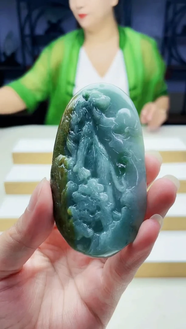 未镶嵌定制翡翠毛货09160135