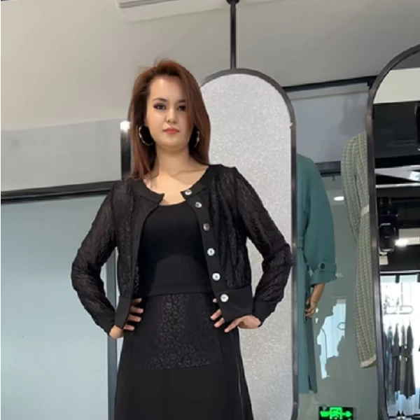 2552445 SEHRAN 开衫款女薄款毛针织衫轻奢修身百搭女装