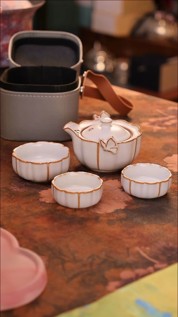 【闪购商品】陶瓷茶具（无礼盒无茶盘）@@A10742